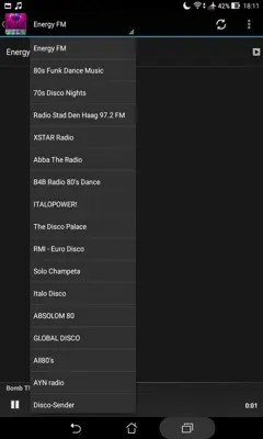 Disco Music Radio Free android App screenshot 0